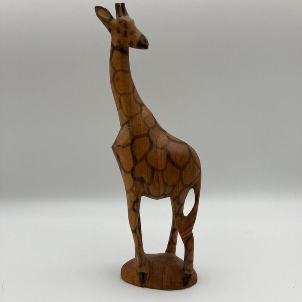 Unique Rare Hand Carved Wood Animal Figures - Picture 5 of 5